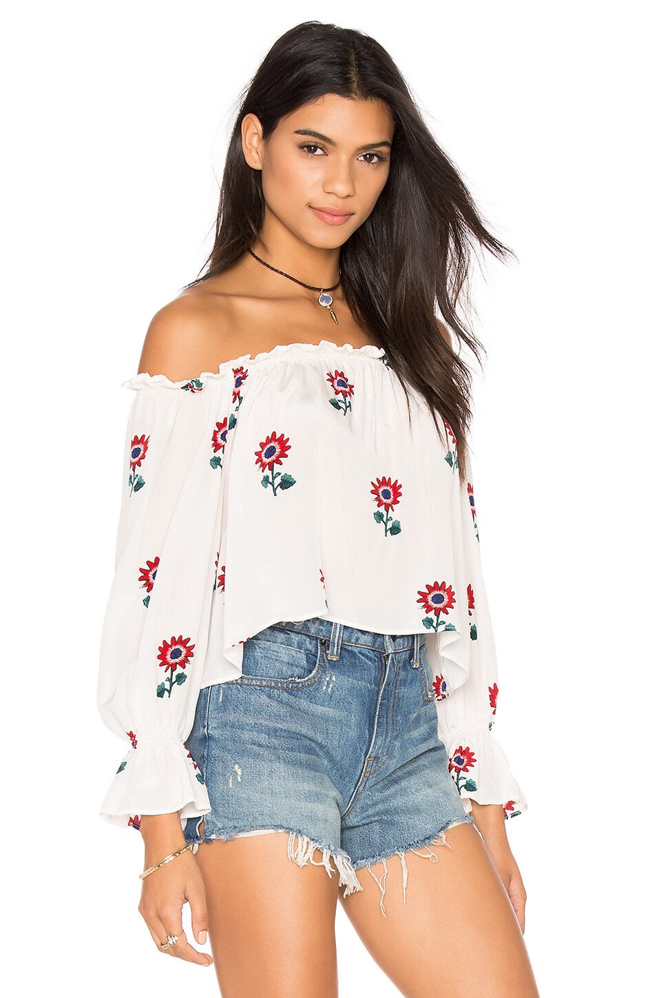 Stone Cold Fox Koshi Crop Top in Lolita