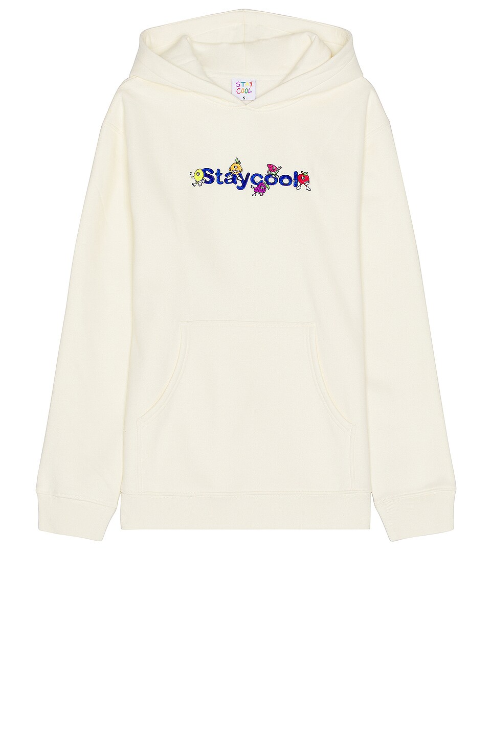 Stay Cool Fruits Hoodie in Bone