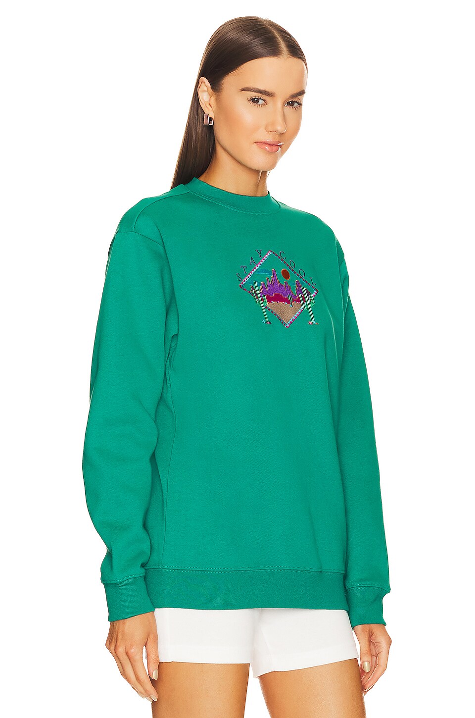 Stay Cool Arizona Sweatshirt in Teal