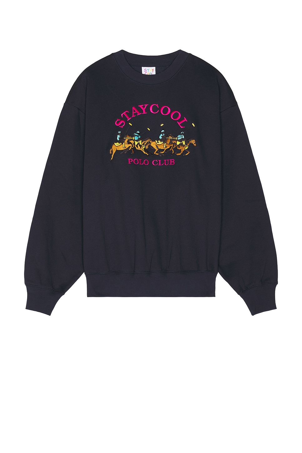 Stay Cool Club Sweatshirt in Navy | REVOLVE