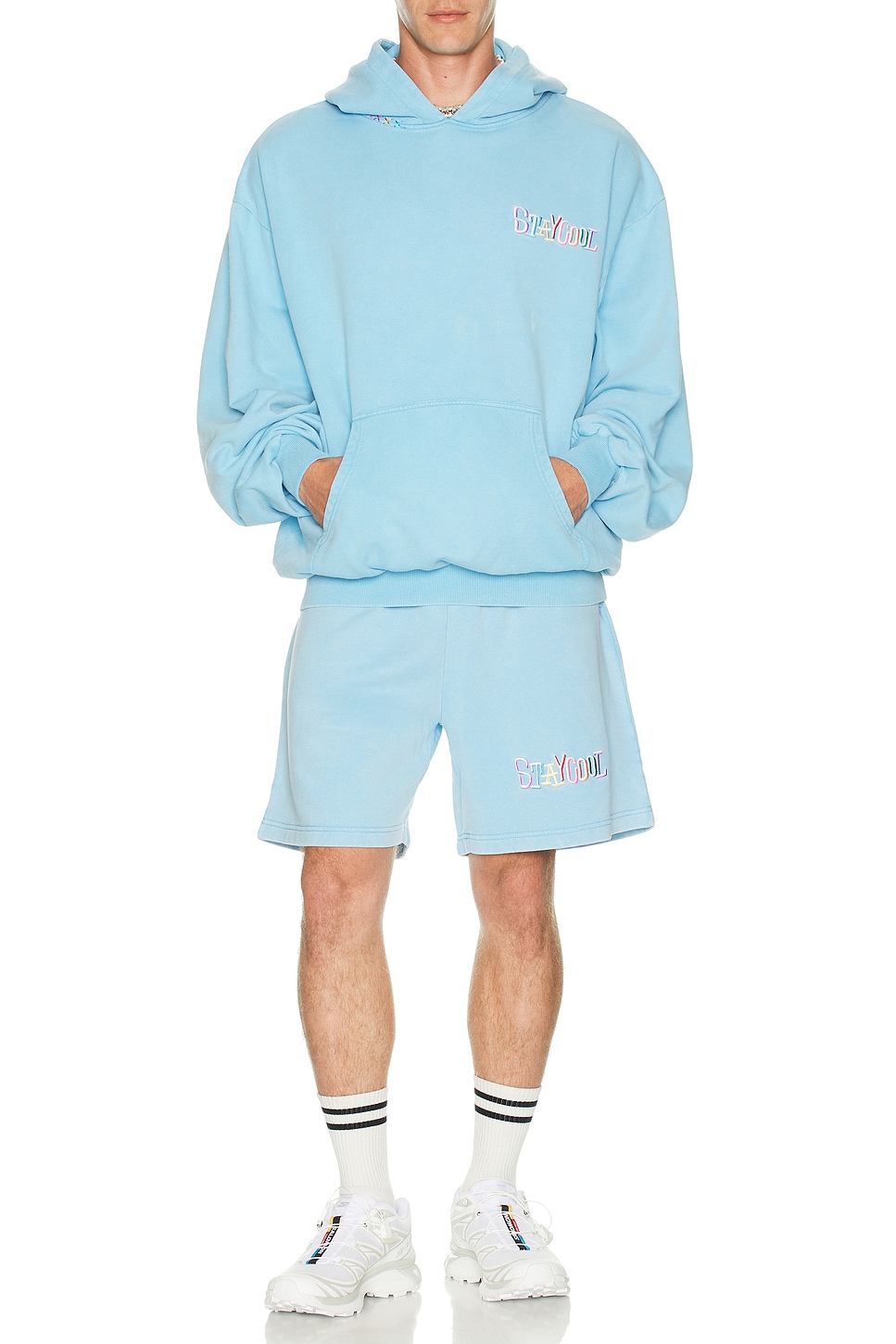 Tribal Acid Wash Hoodie