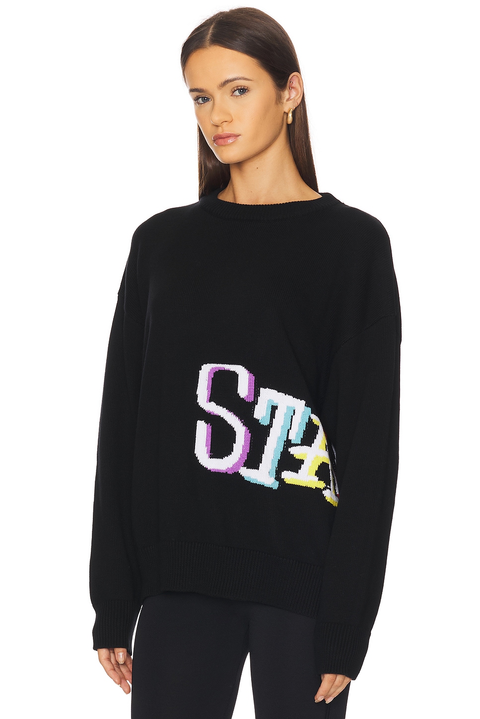 Stay Cool Tribal Wrap Knit Sweater Plush