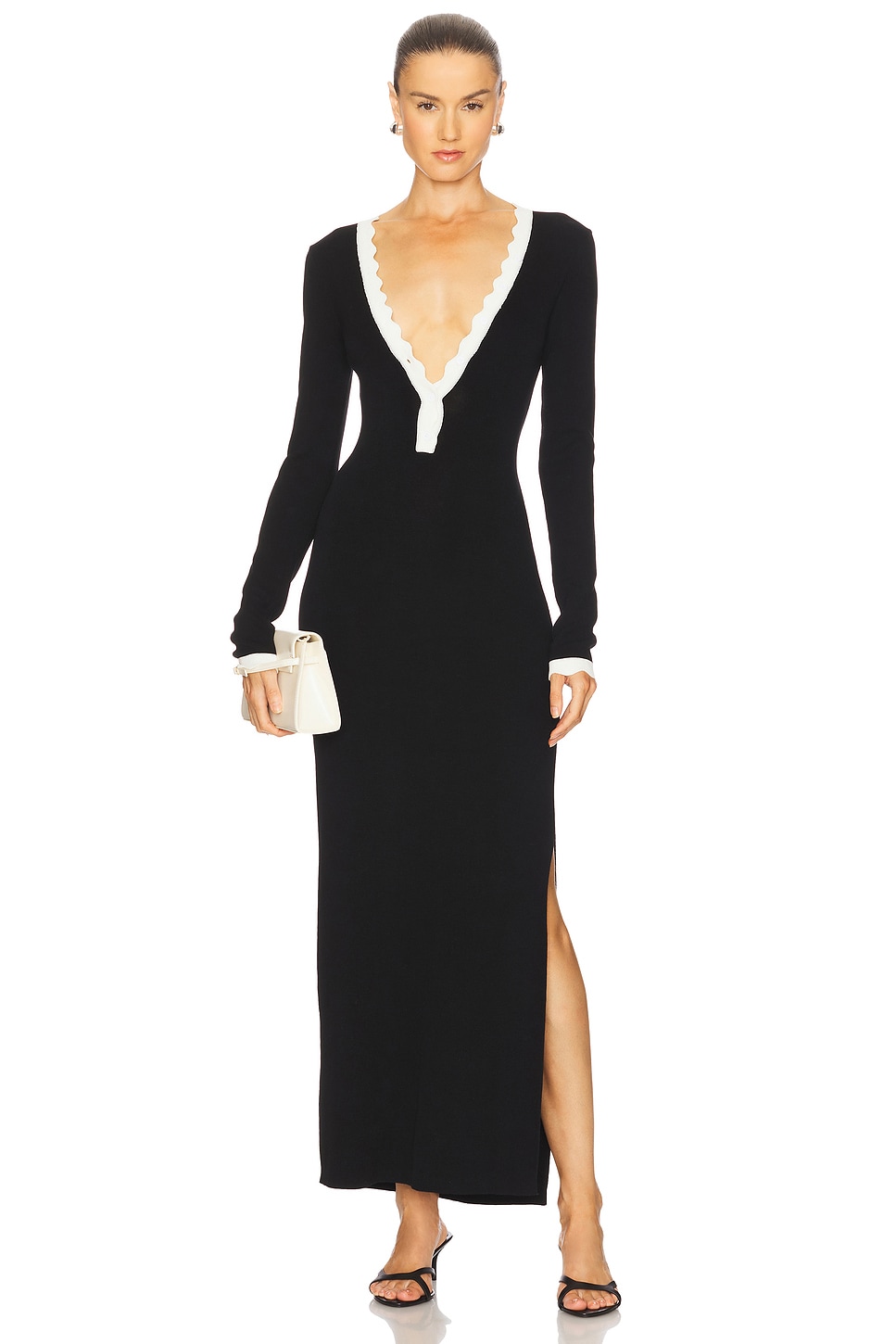 Milenia Sleeved Maxi Dress - thumbnail 2