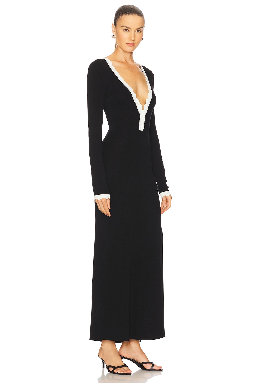 Milenia Sleeved Maxi Dress - thumbnail 3