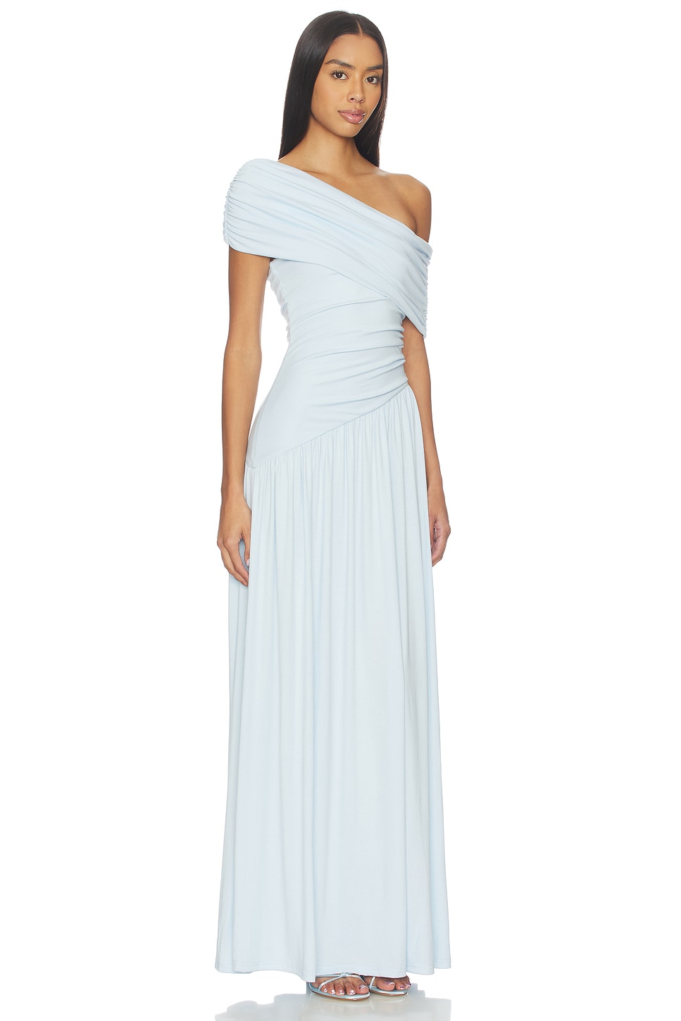Malani One Shoulder Maxi Dress - thumbnail 3