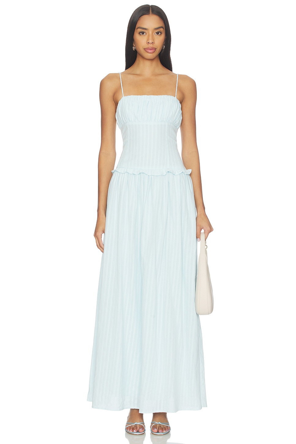 SEVEN WONDERS Keily Square Neck Maxi Dress in Blue | REVOLVE SEVEN WONDERS Keily Square Neck Maxi Dress in Blue | REVOLVE