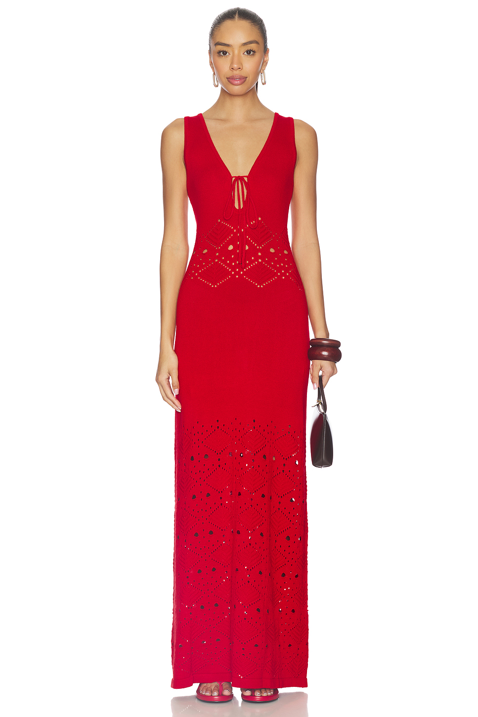 Milah V-neck Knit Maxi Dress Milah V-neck Knit Maxi Dress