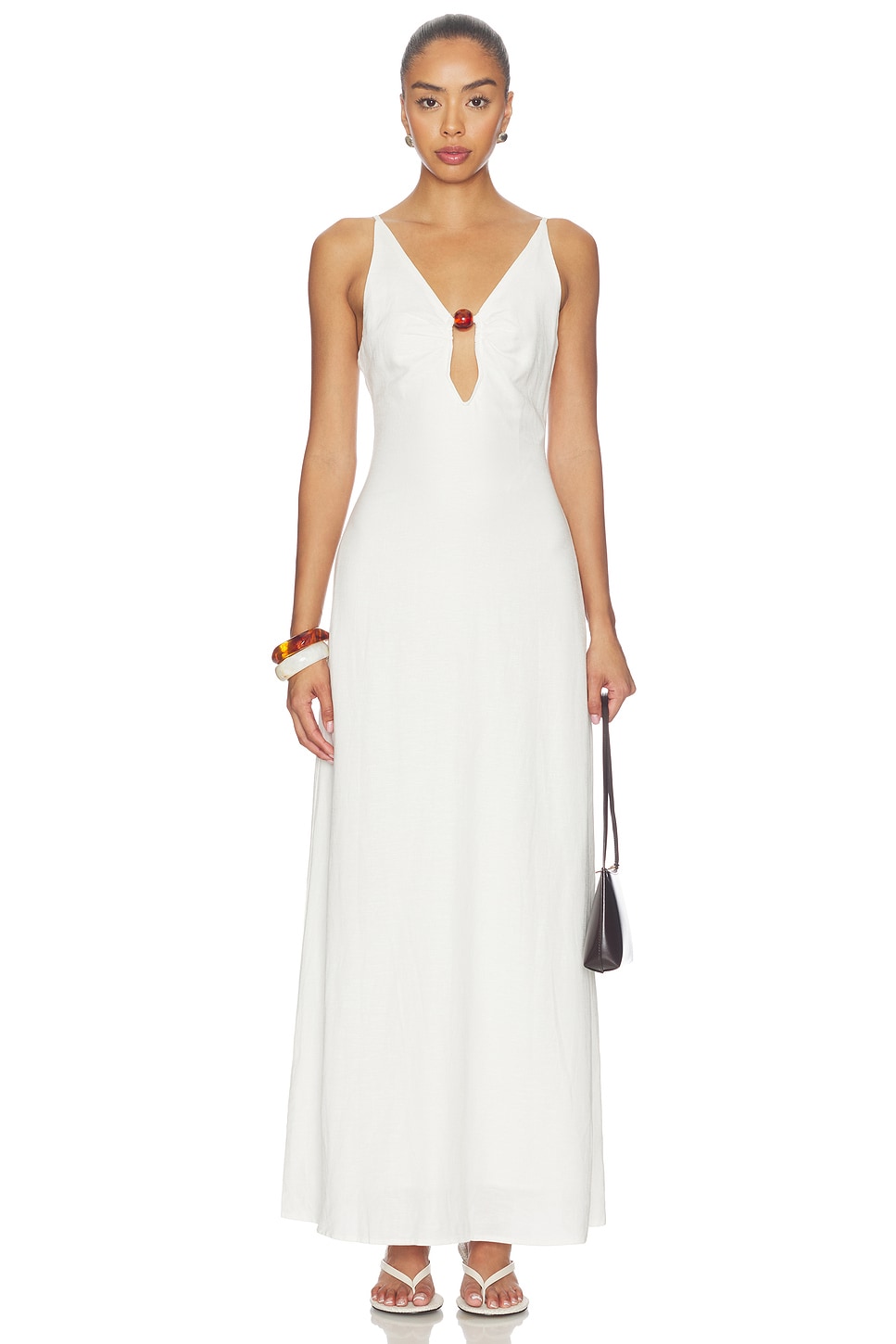 Unity Low Plunge Maxi Dress - thumbnail 2
