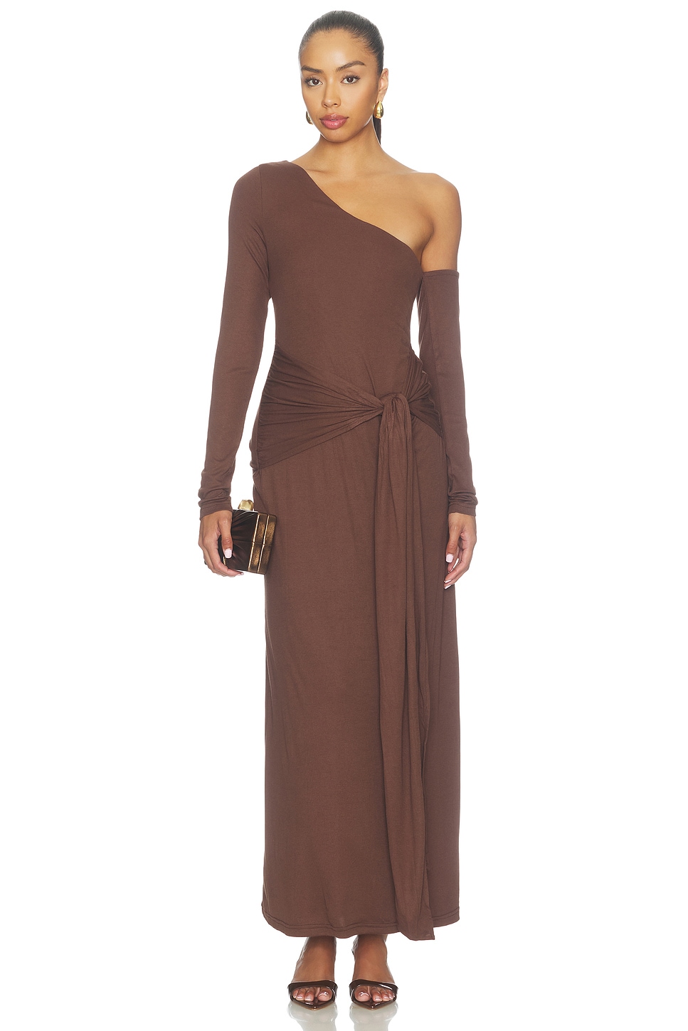 Bianca One Shoulder Maxi Dress - thumbnail 2
