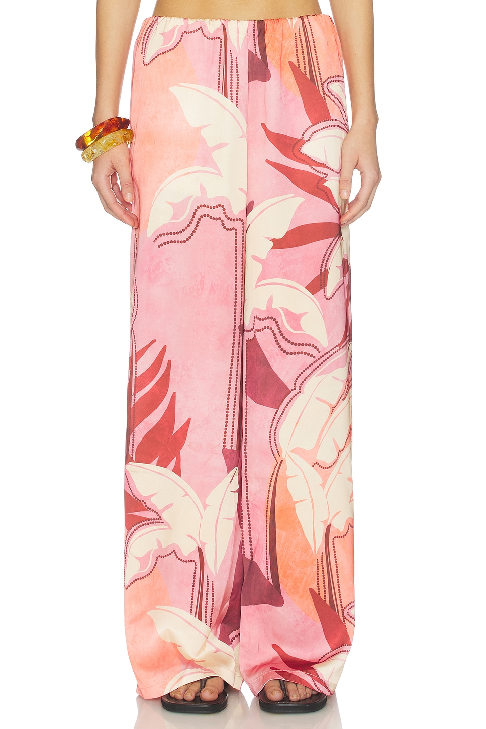 Kaeli Elasticated Palazzo Pant
