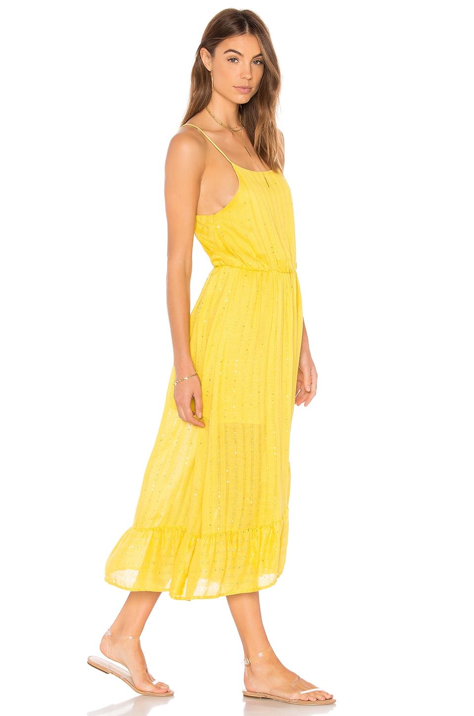 Sundress Angelique Dress in Precieuse Yellow