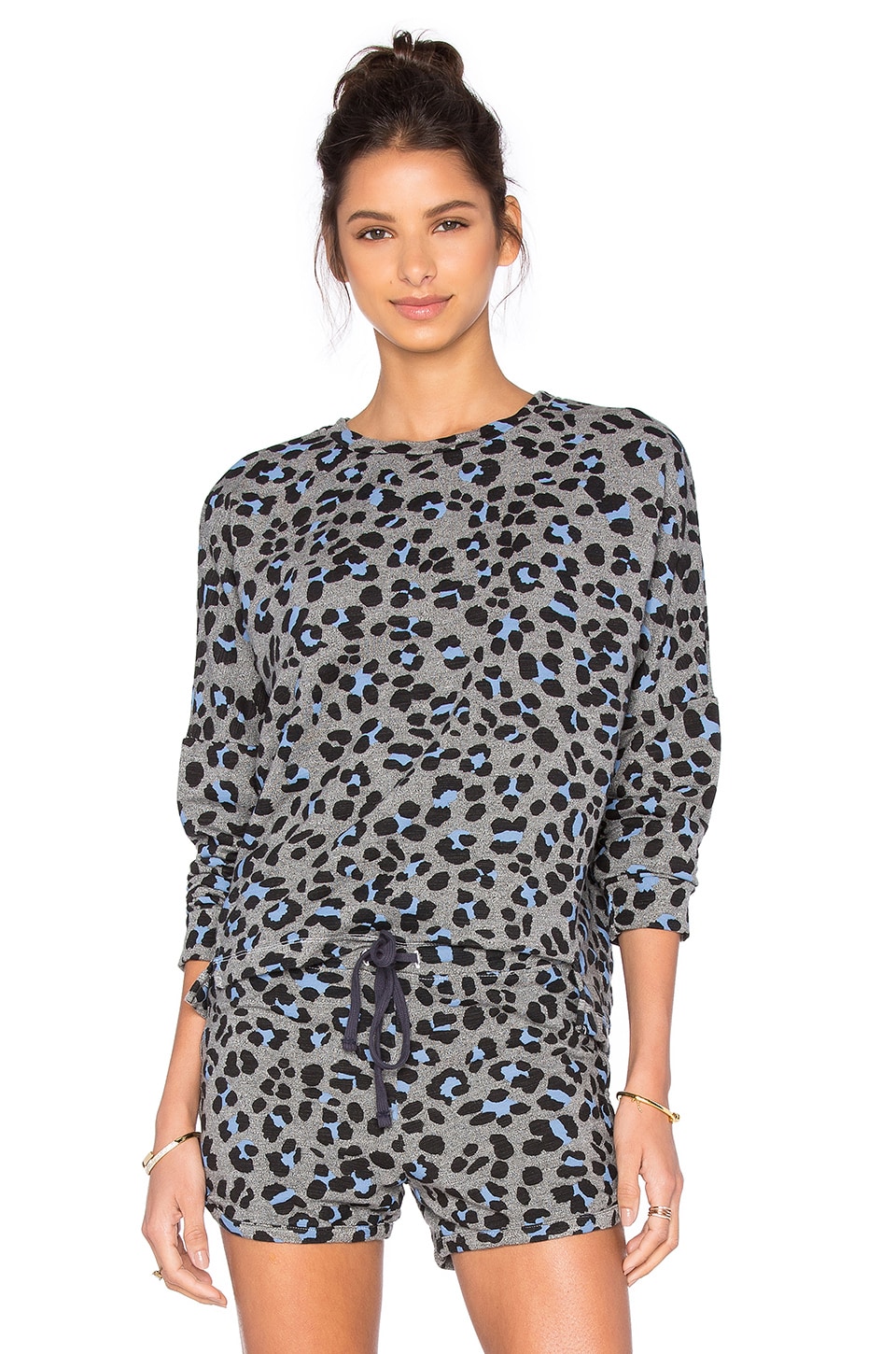 grey leopard sweatshirt