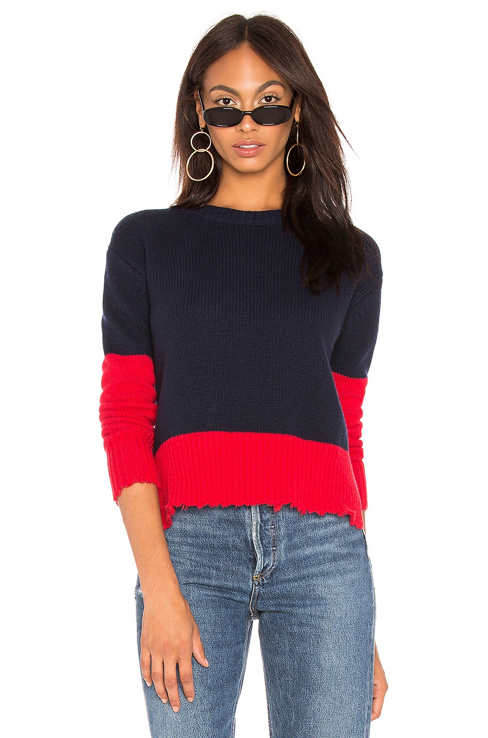 sundry colorblock sweatshirt