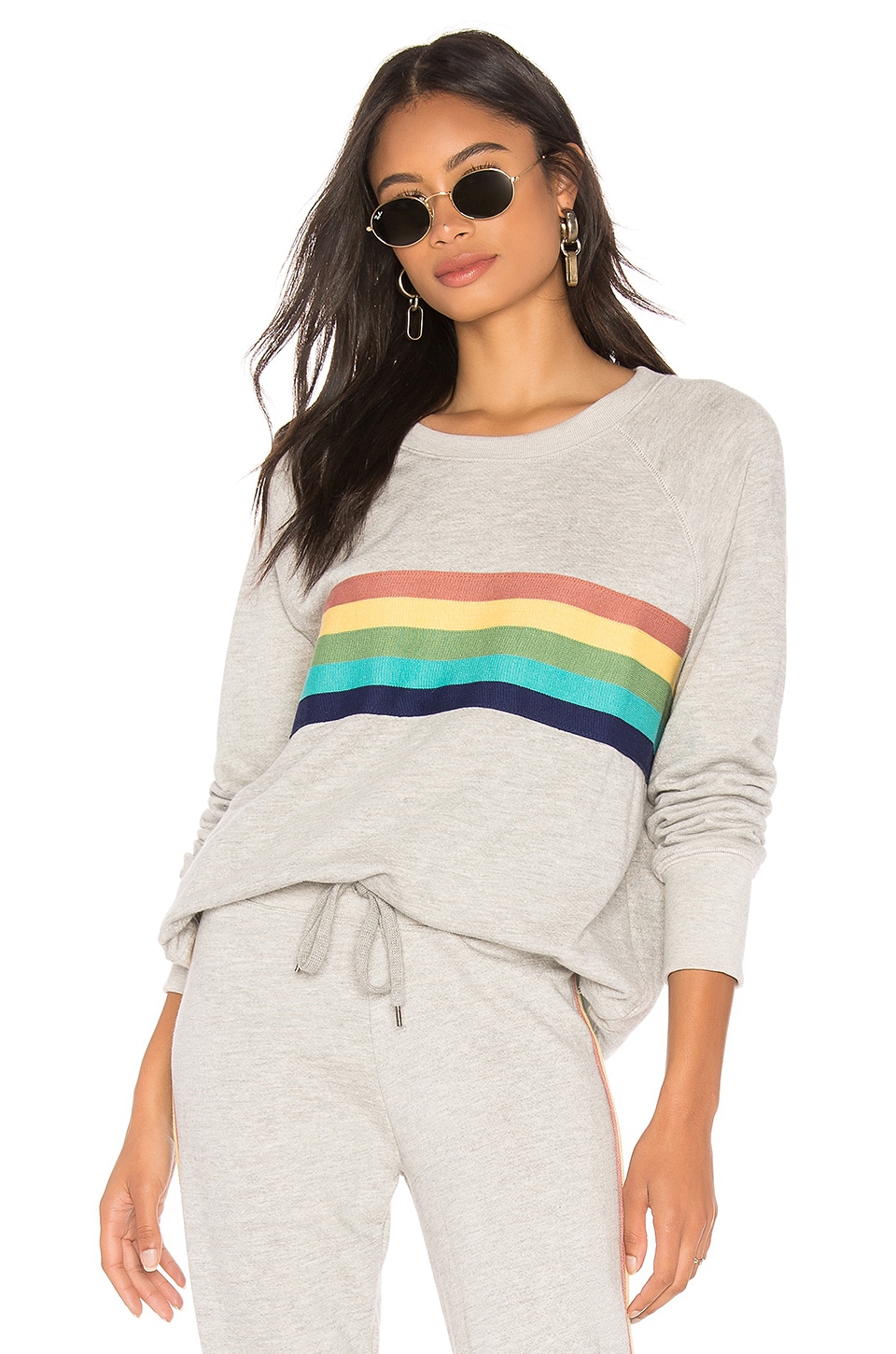 sundry rainbow sweater