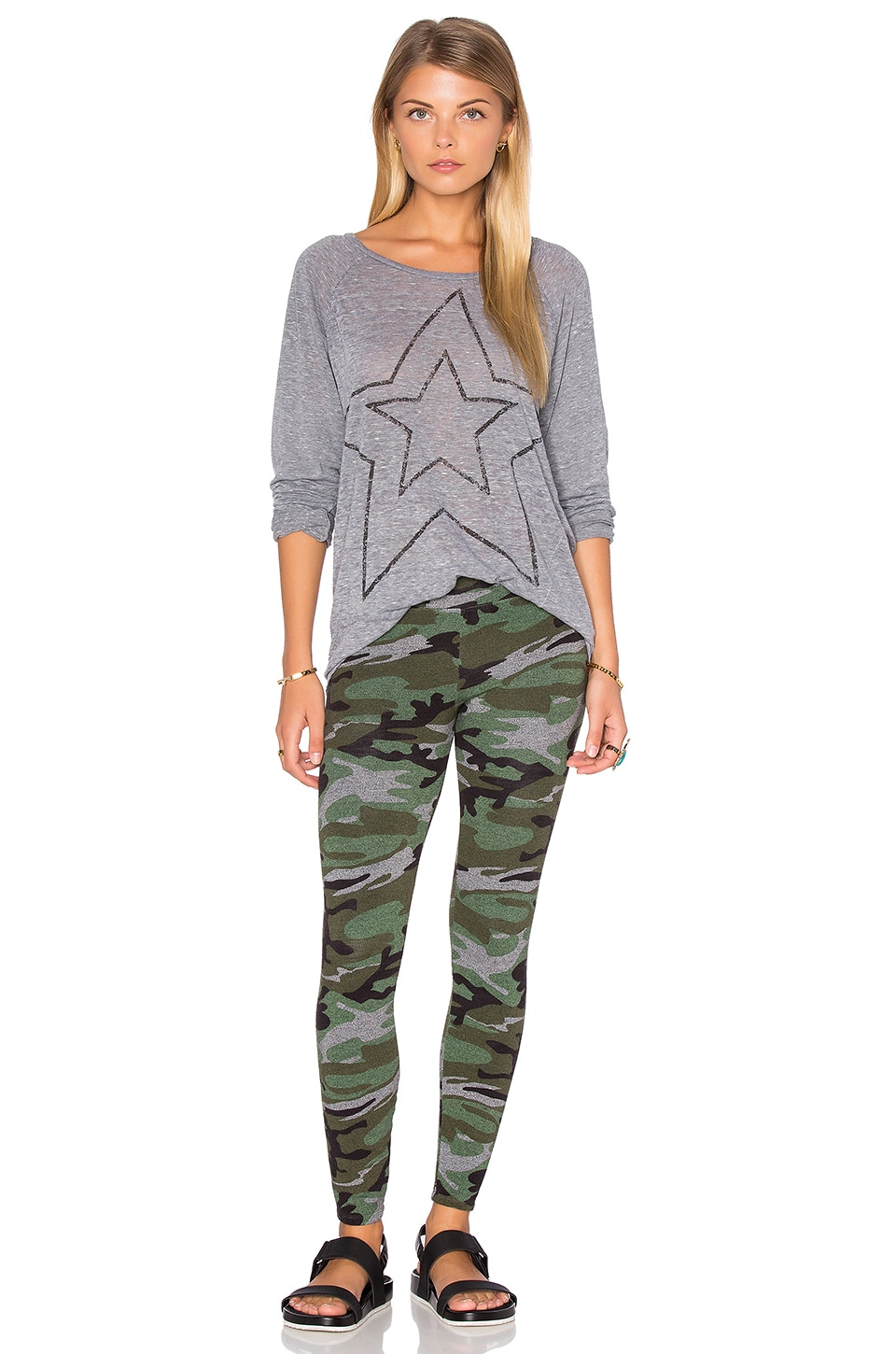 sundry camo yoga pants