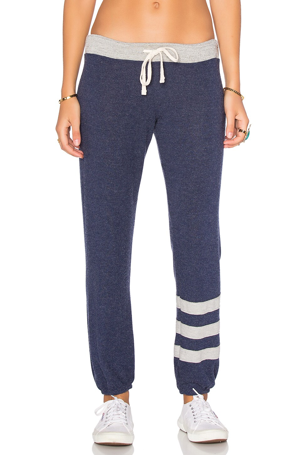 sundry striped sweatpants