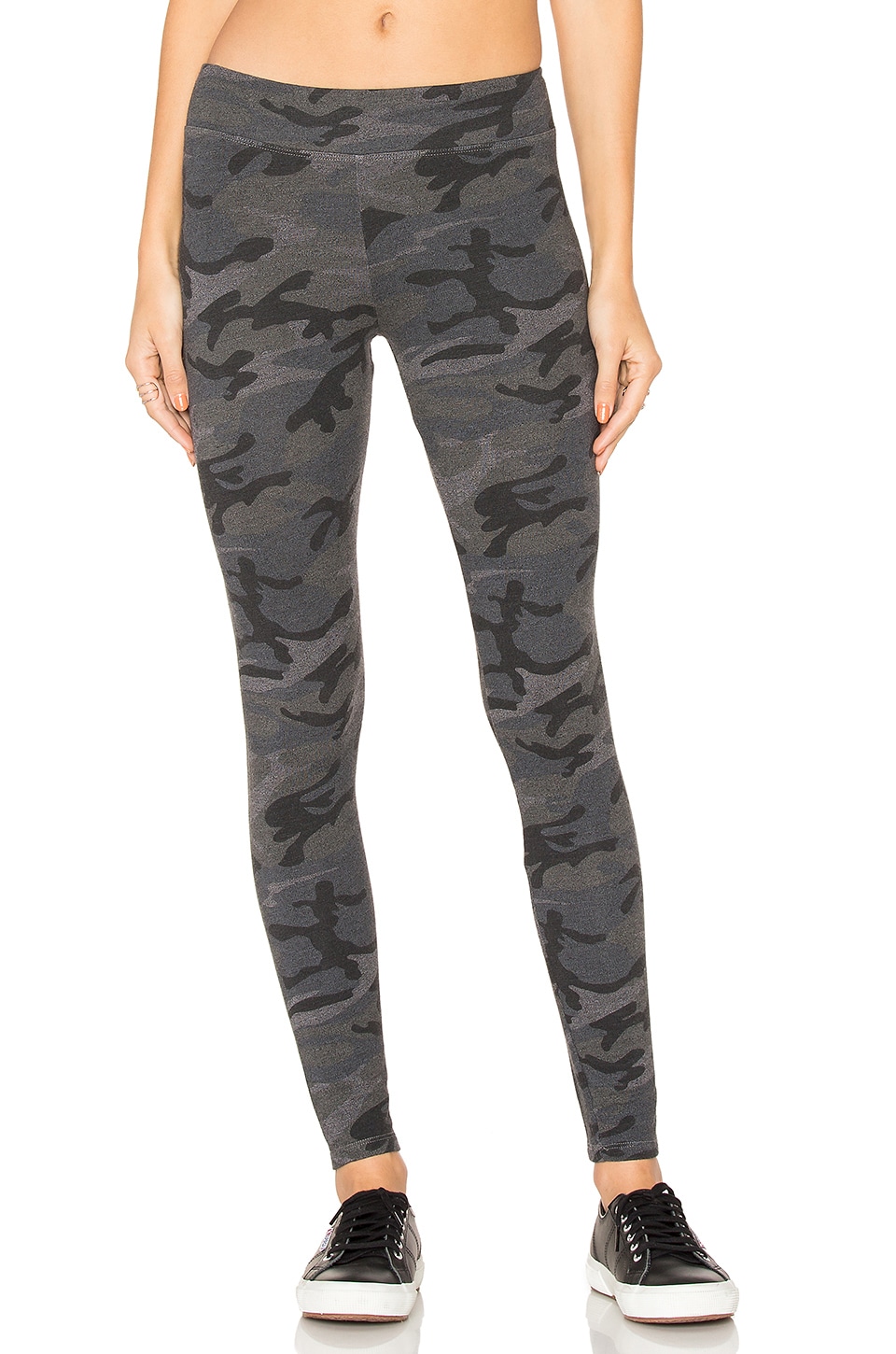SUNDRY Camo Yoga Pant in Charcoal | REVOLVE