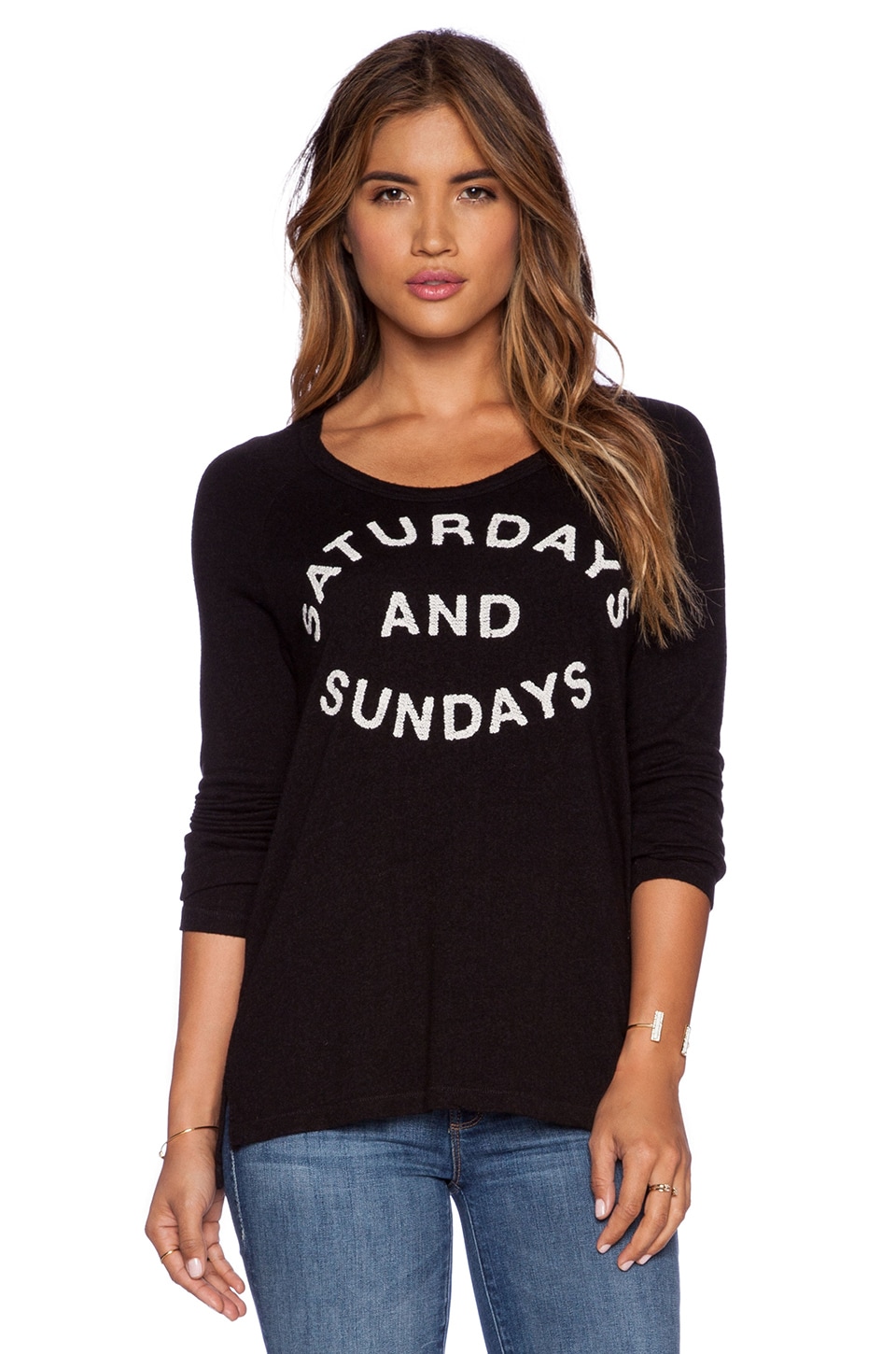 SUNDRY Womens Easy Like Long Sleeve