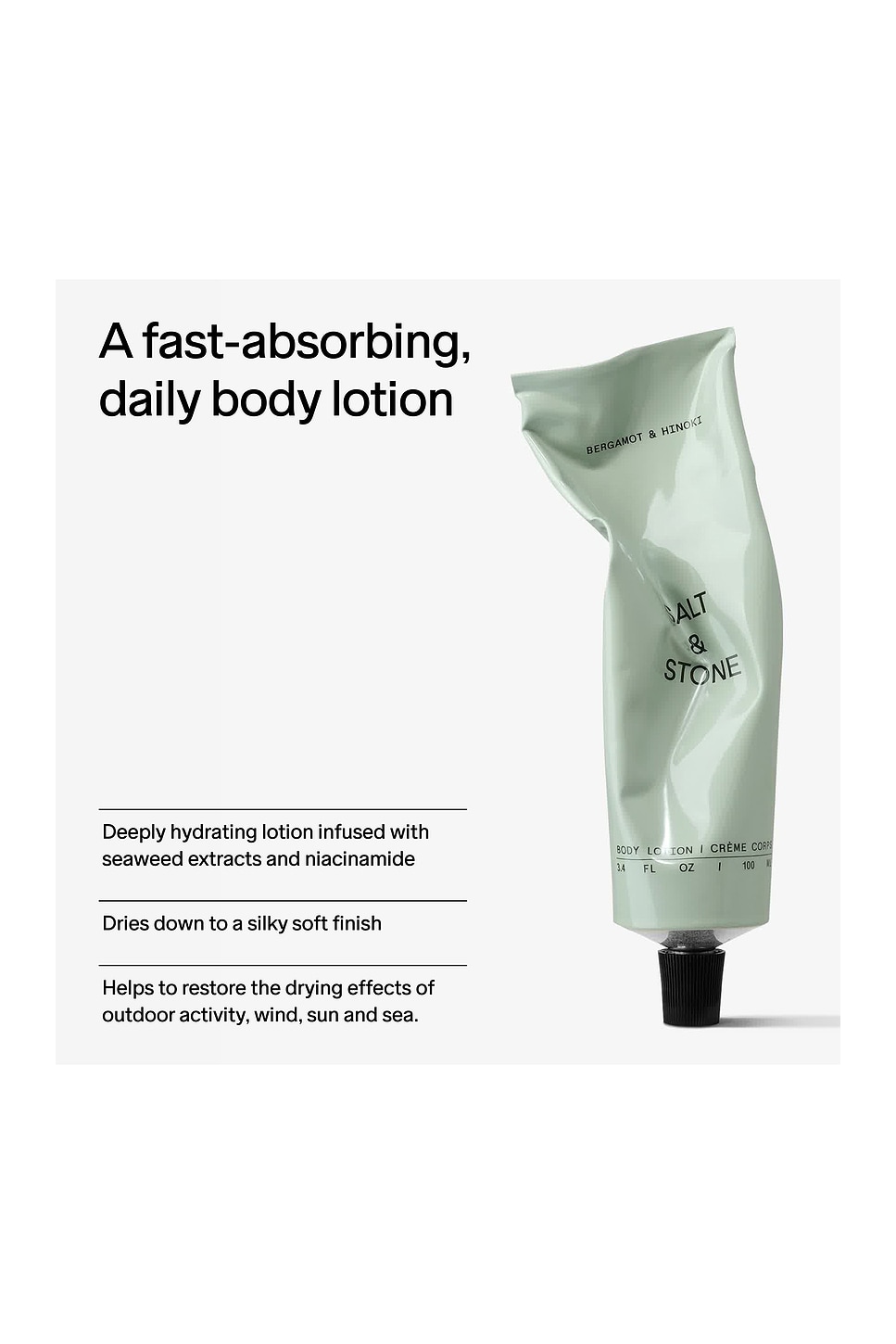 Bergamot & Hinoki Body Lotion 100ml - thumbnail 3