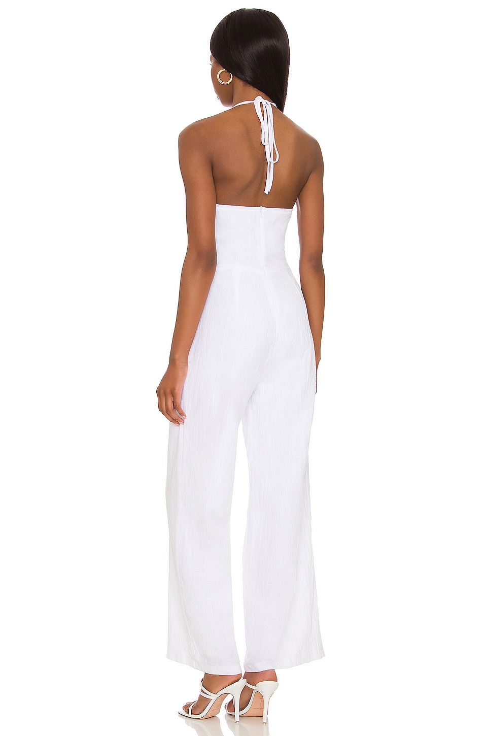 x REVOLVE Boat Linen Jumpsuit - Thumbnail 3
