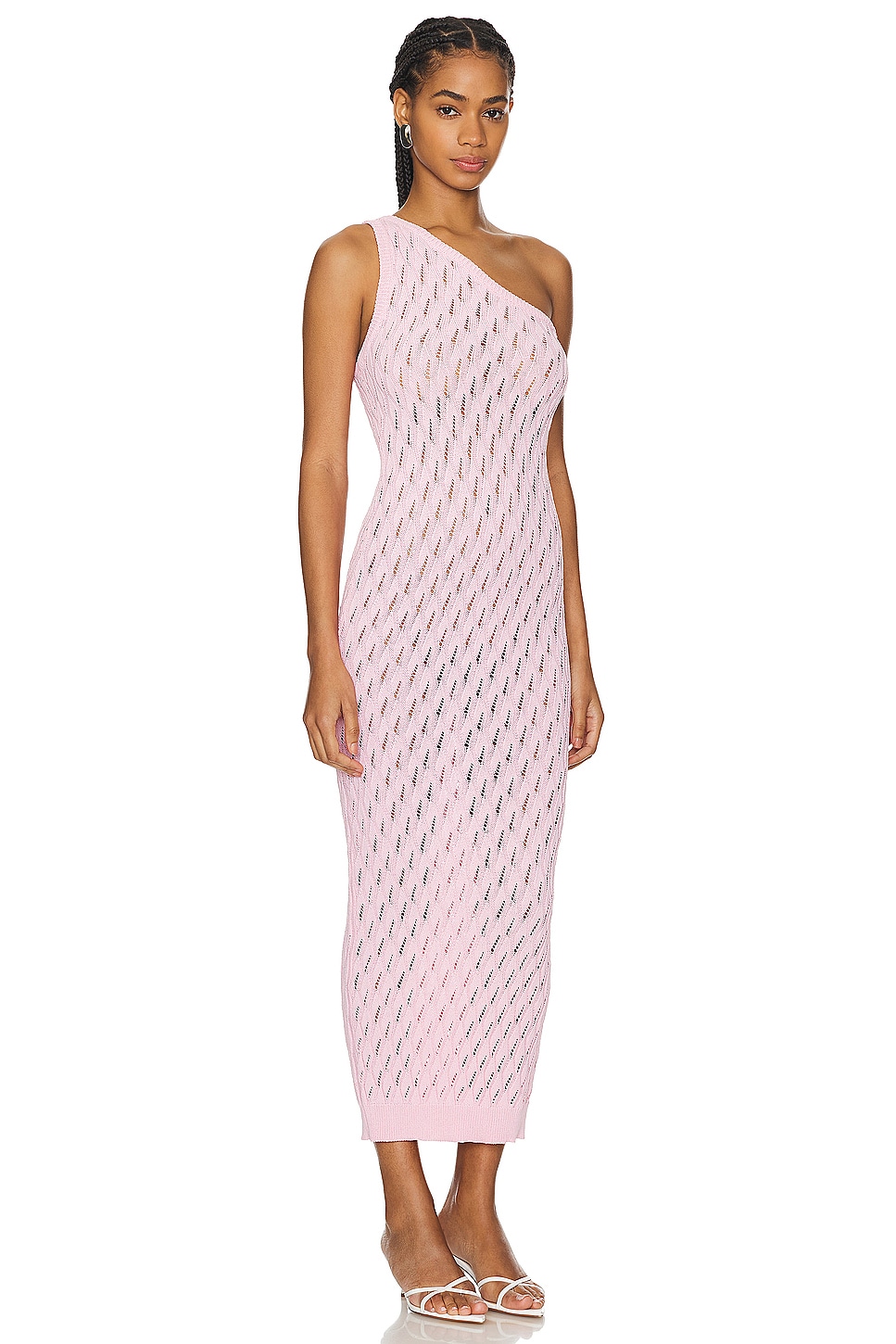 SNDYS Claire One Shoulder Maxi Dress thumbnail