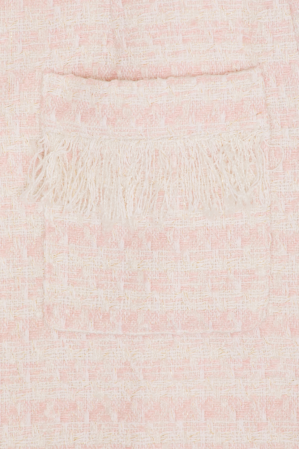 SNDYS X Revolve Tweed Mini Dress in Pink thumbnail