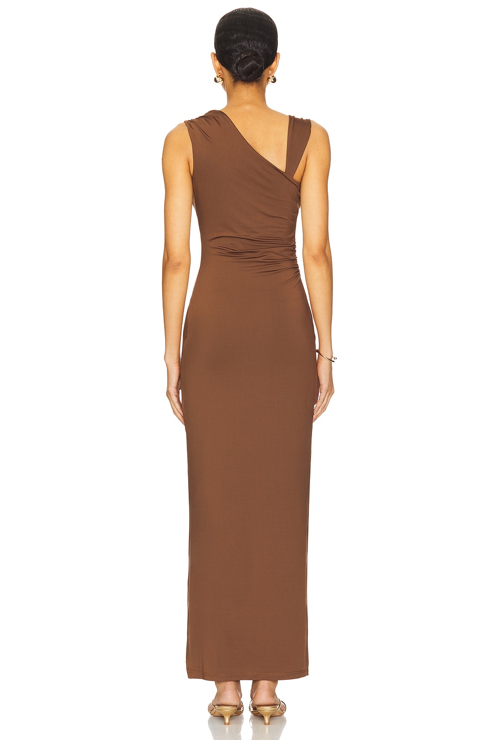 SNDYS x REVOLVE Baylee Maxi Dress in Mocha | REVOLVE