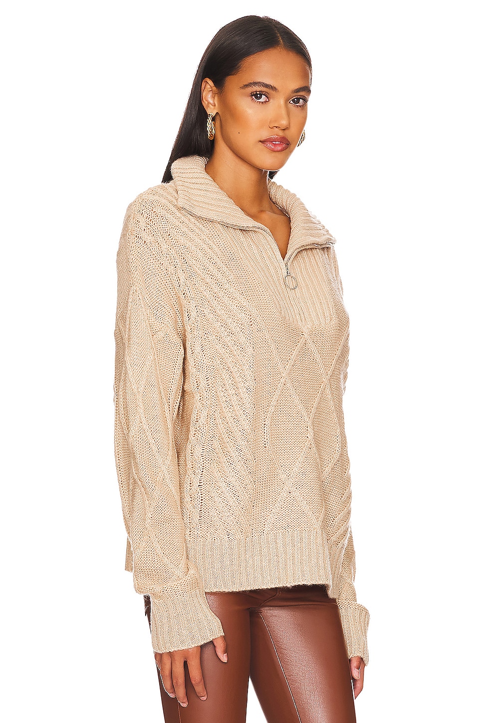 SNDYS Jax Knit Sweater in Cream