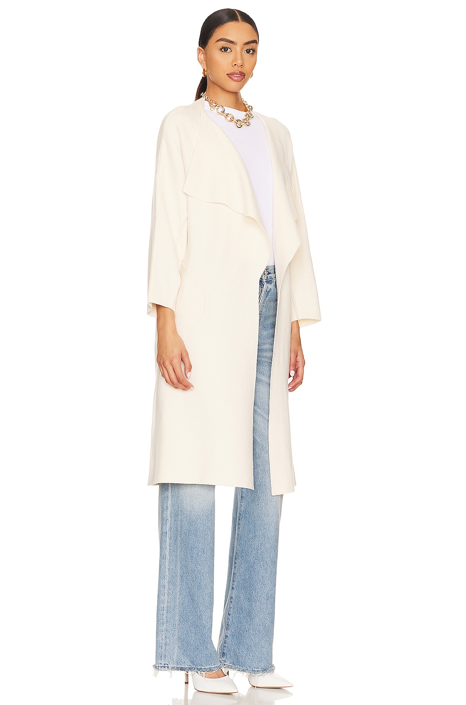 SNDYS Tia Knit Cardi in Oat