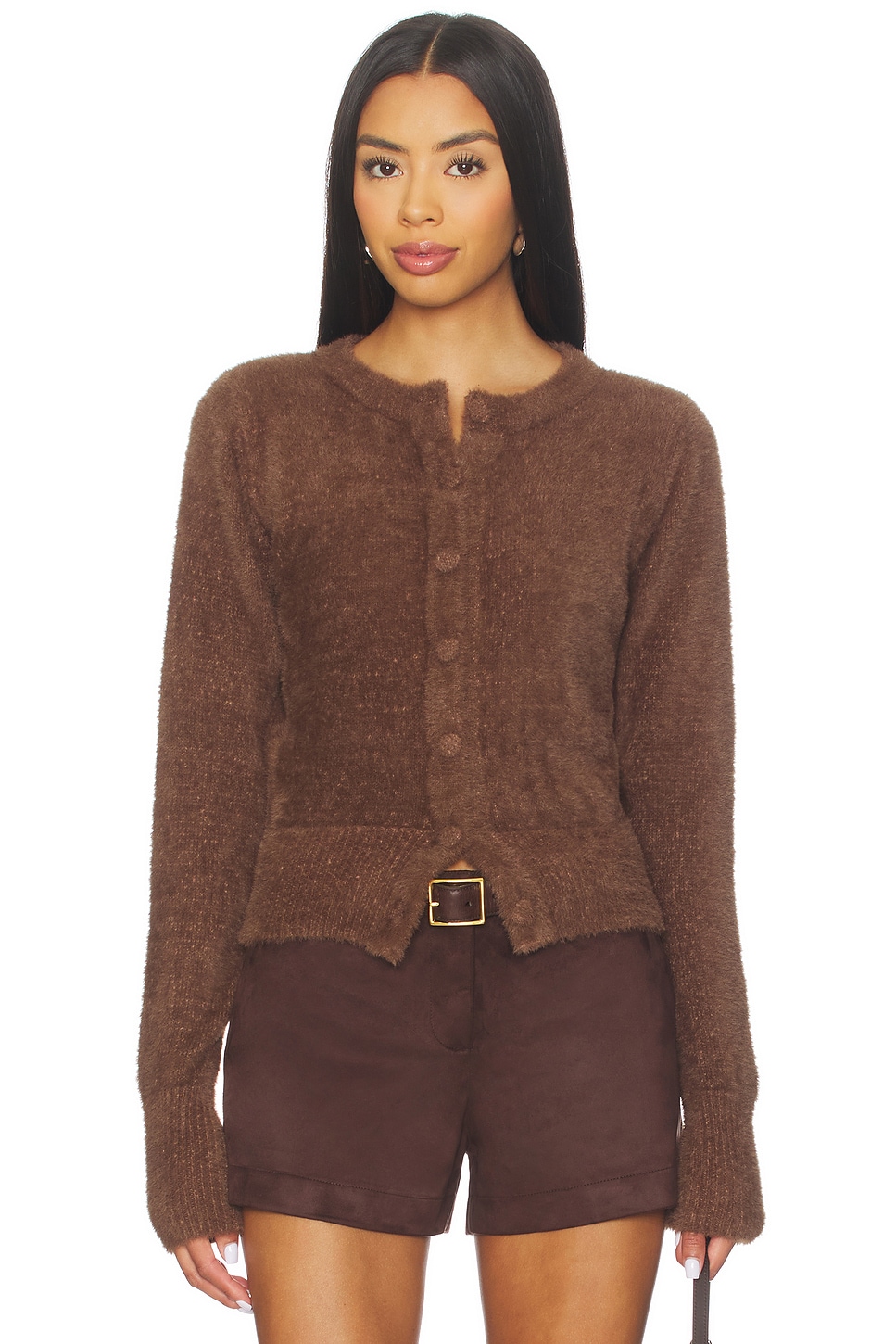 Kailey Fluffy Knit Cardigan