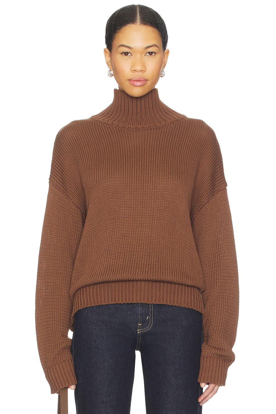 SNDYS Elm High Neck Knit Jumper