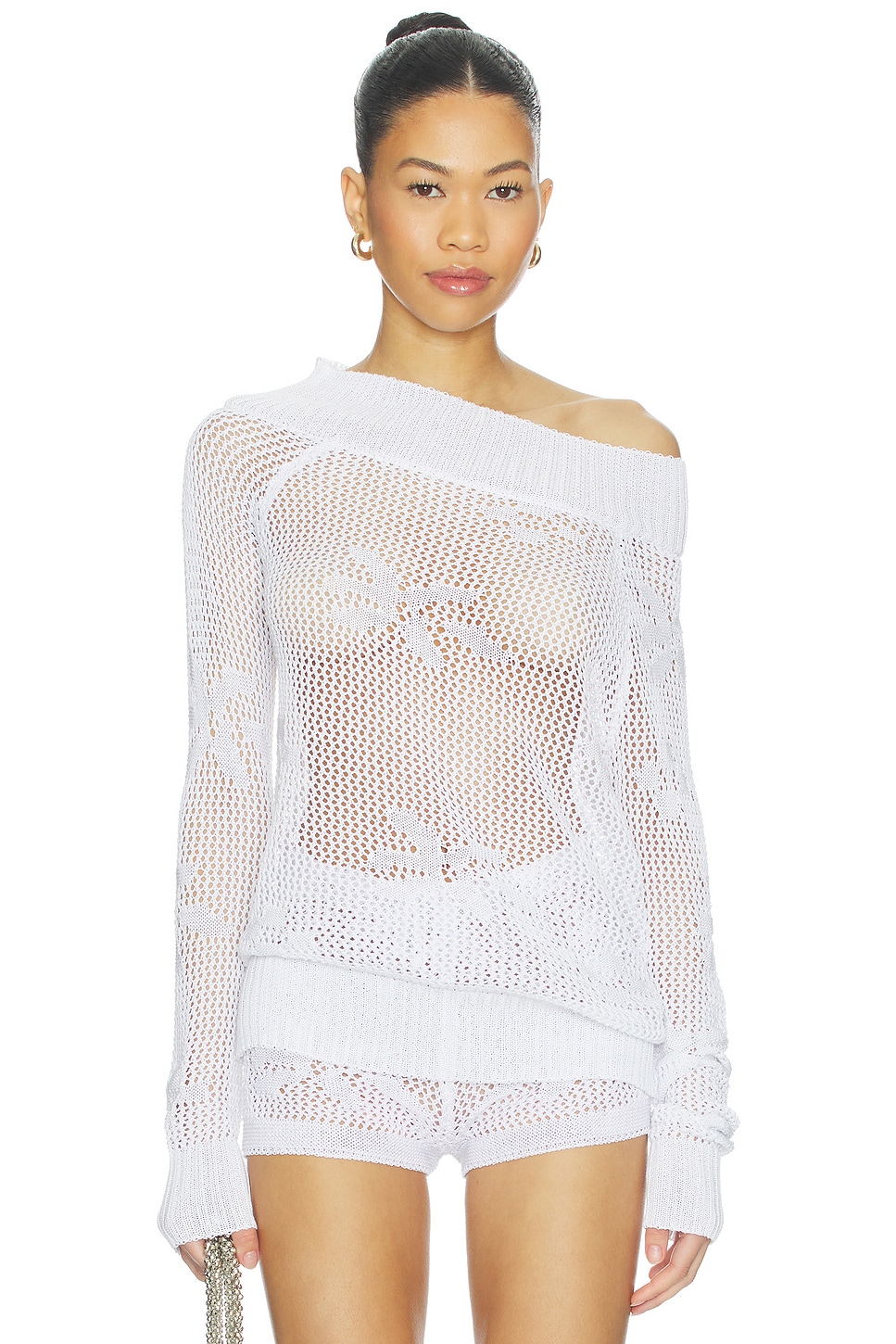 SNDYS Terra Knit Top in White | REVOLVE