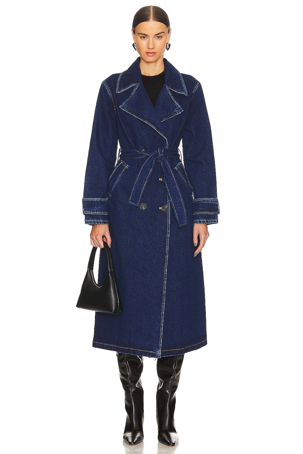 Wren Denim Trench - Thumbnail 2