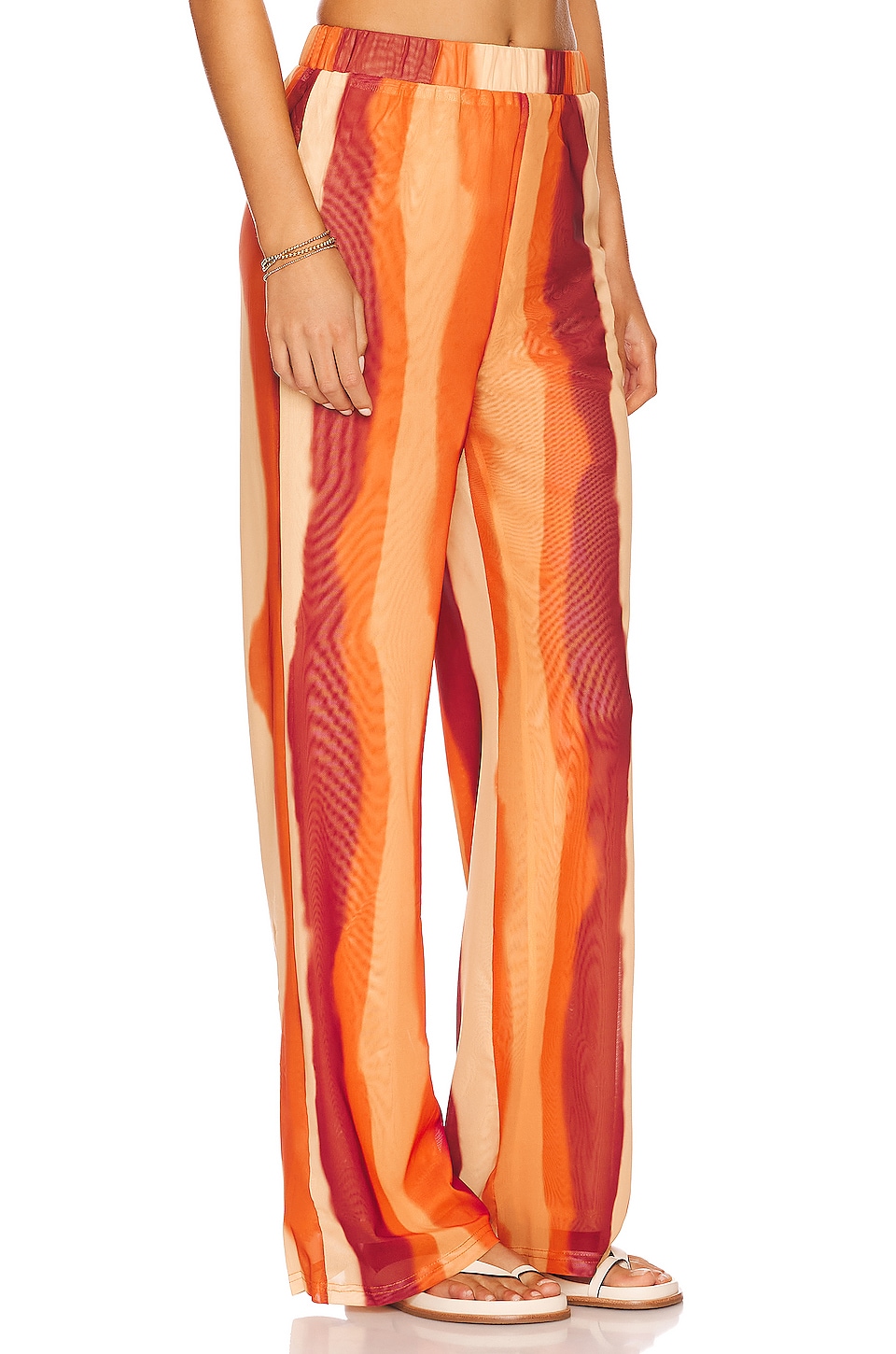 SNDYS Chloe Pant in Orange Multi
