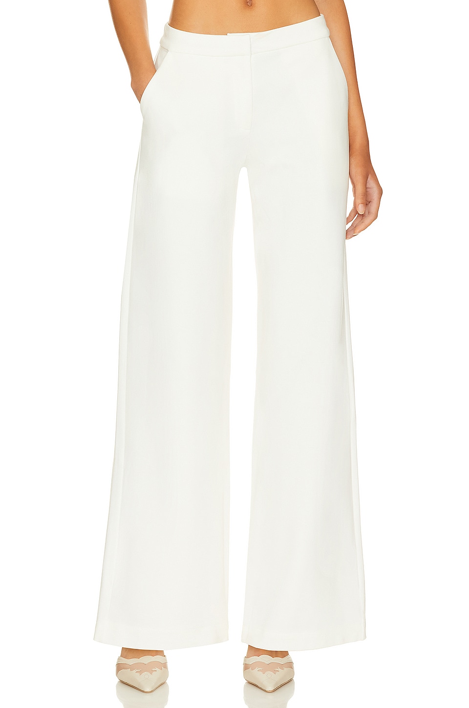 SNDYS Anika Pant in White | REVOLVE