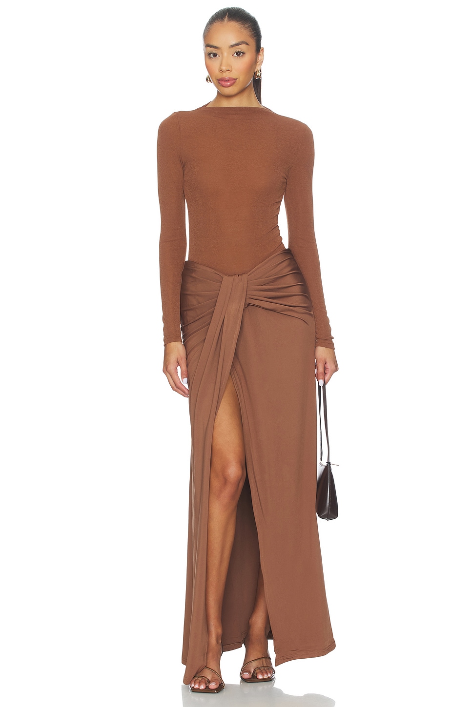 SNDYS Cantarios Jersey Maxi Skirt