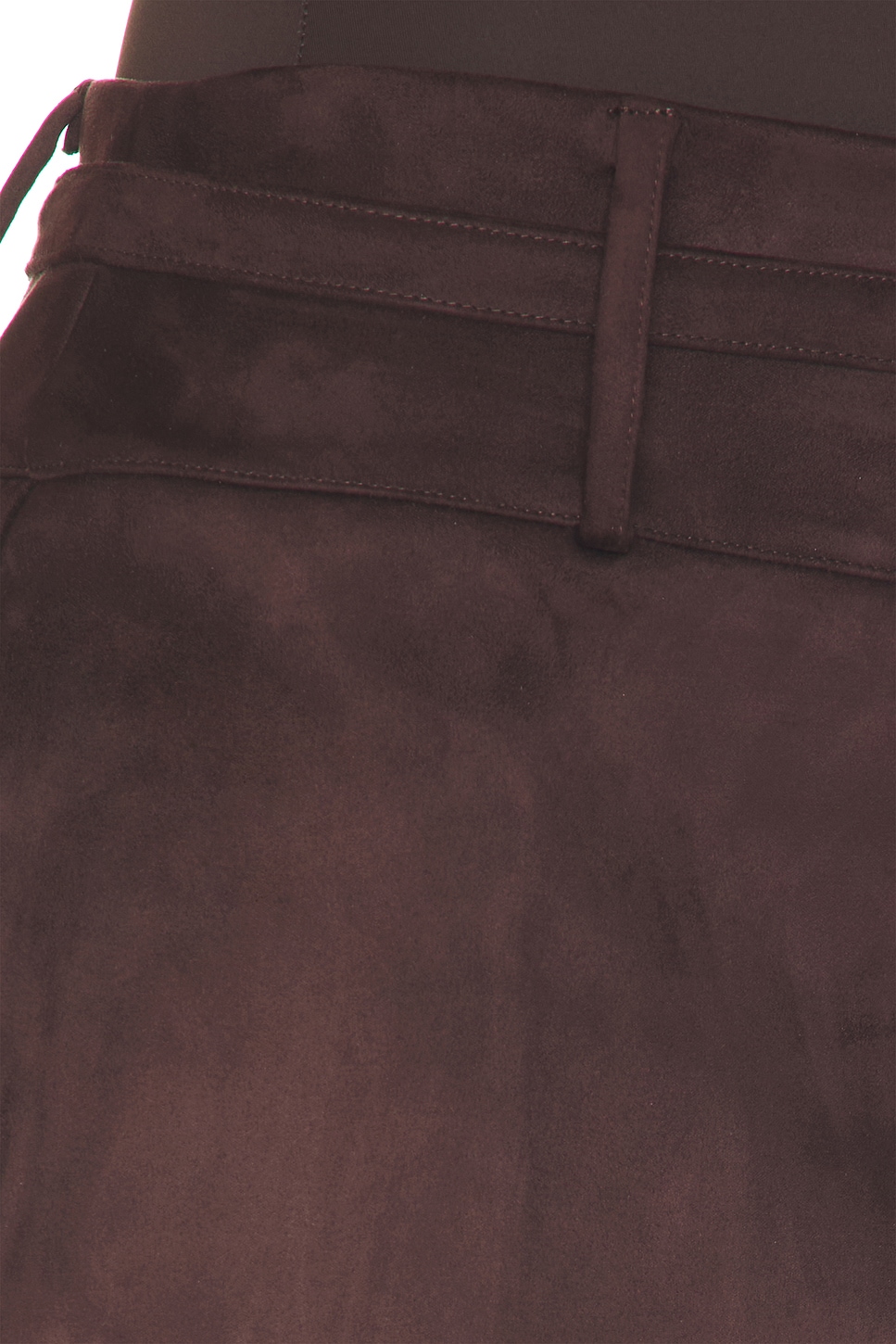 SNDYS Tilda Faux Suede Mini Skirt