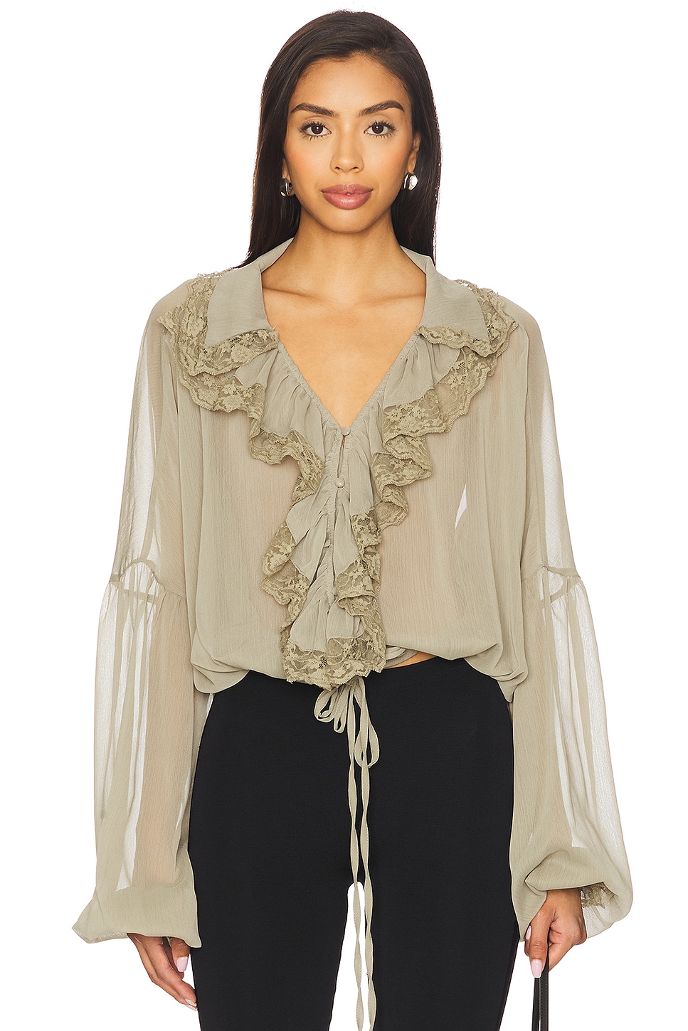Maxine Pucker Flutter Sleeve/Pants Combo Maxine Pucker Flutter Sleeve/Pants Combo