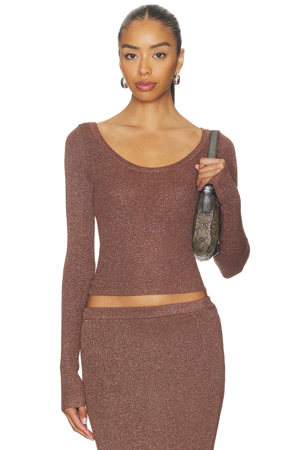 Rumer Long Sleeve Knit Top - thumbnail 2