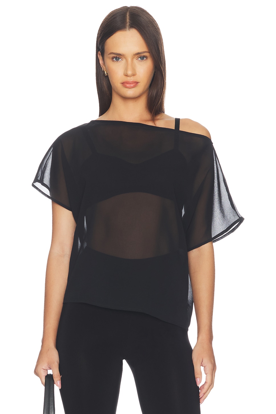 SNDYS — ТОП KARMI SHEER · Black