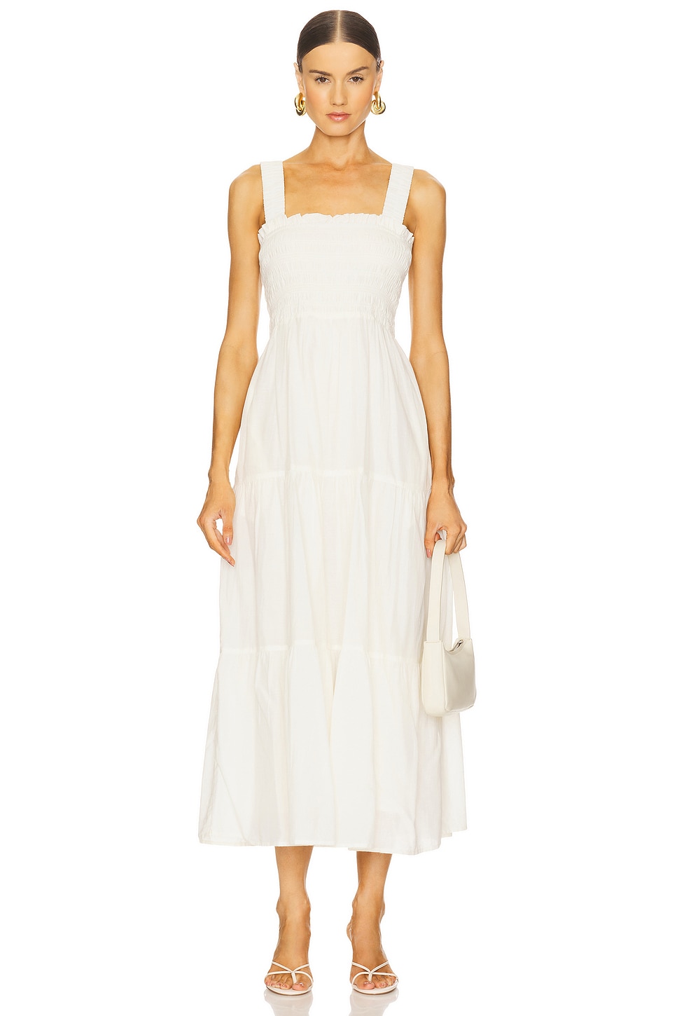 Seafolly Faithful Midi Dress in Ecru | REVOLVE