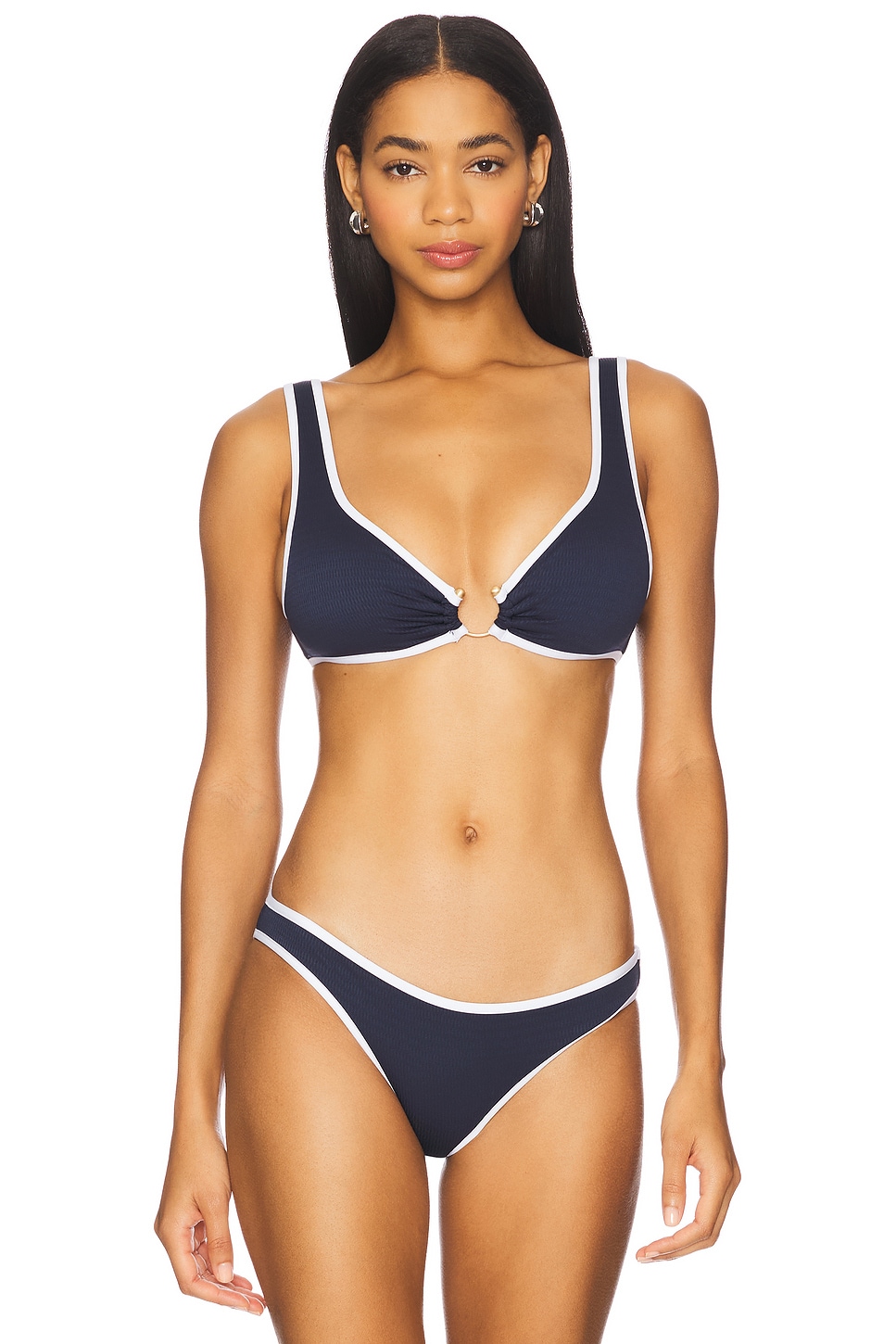 Seafollyビキニ Seafolly RING ビキニトップ - True Navy | REVOLVE