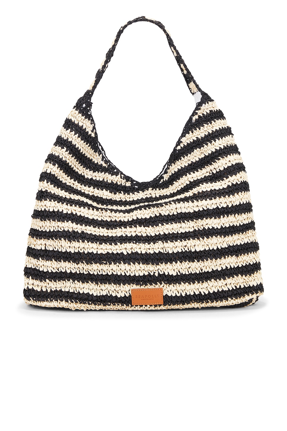 Raffia Stripe Tote