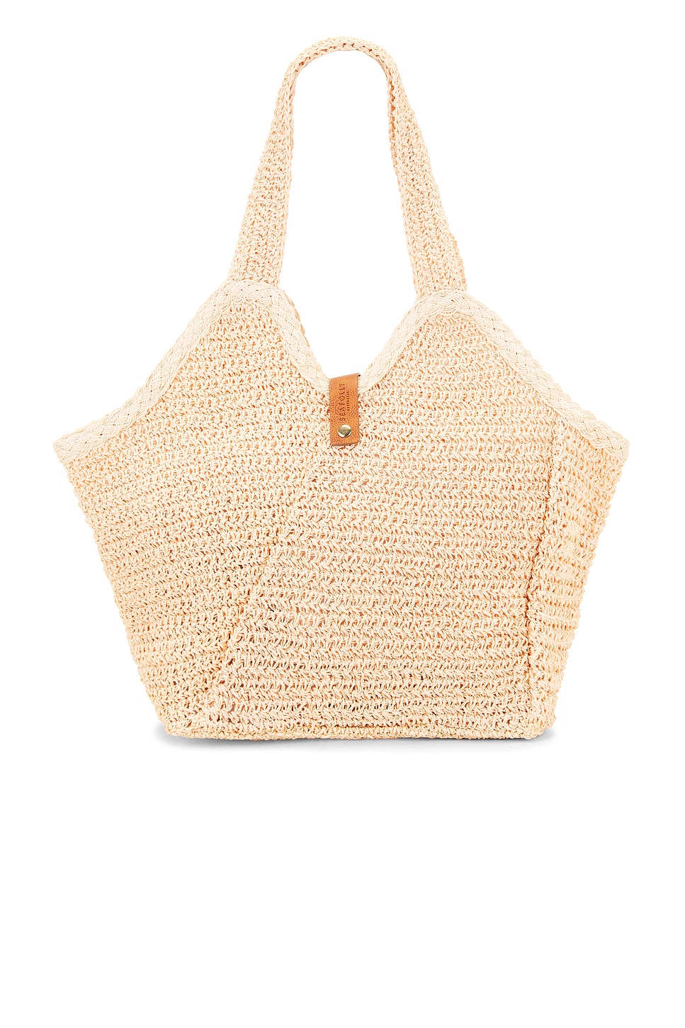 Roller Rabbit Camellia Block Quilted Tote