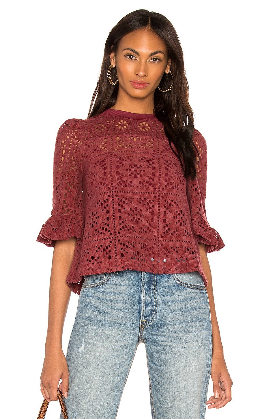 See By Chloe Crochet Top - Women's XS