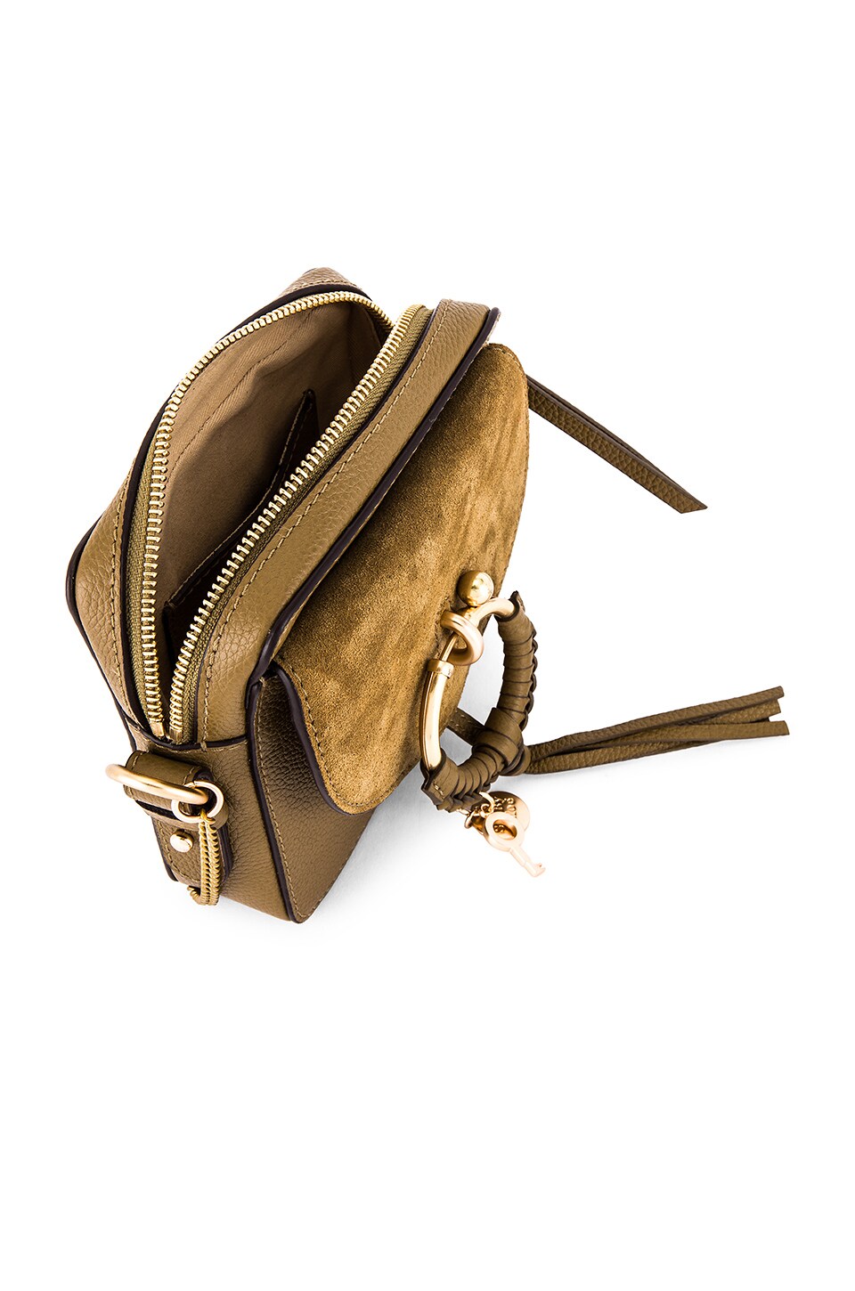 See By Chloe Joan Camera Bag in Dark Khaki REVOLVE