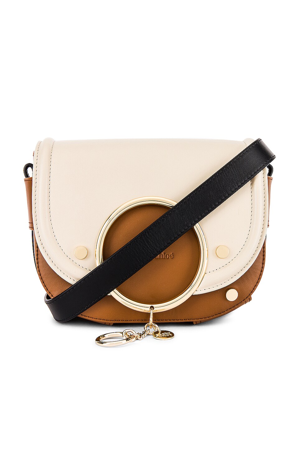 See By Chloe Mara Small Shoulder Bag in Cement Beige