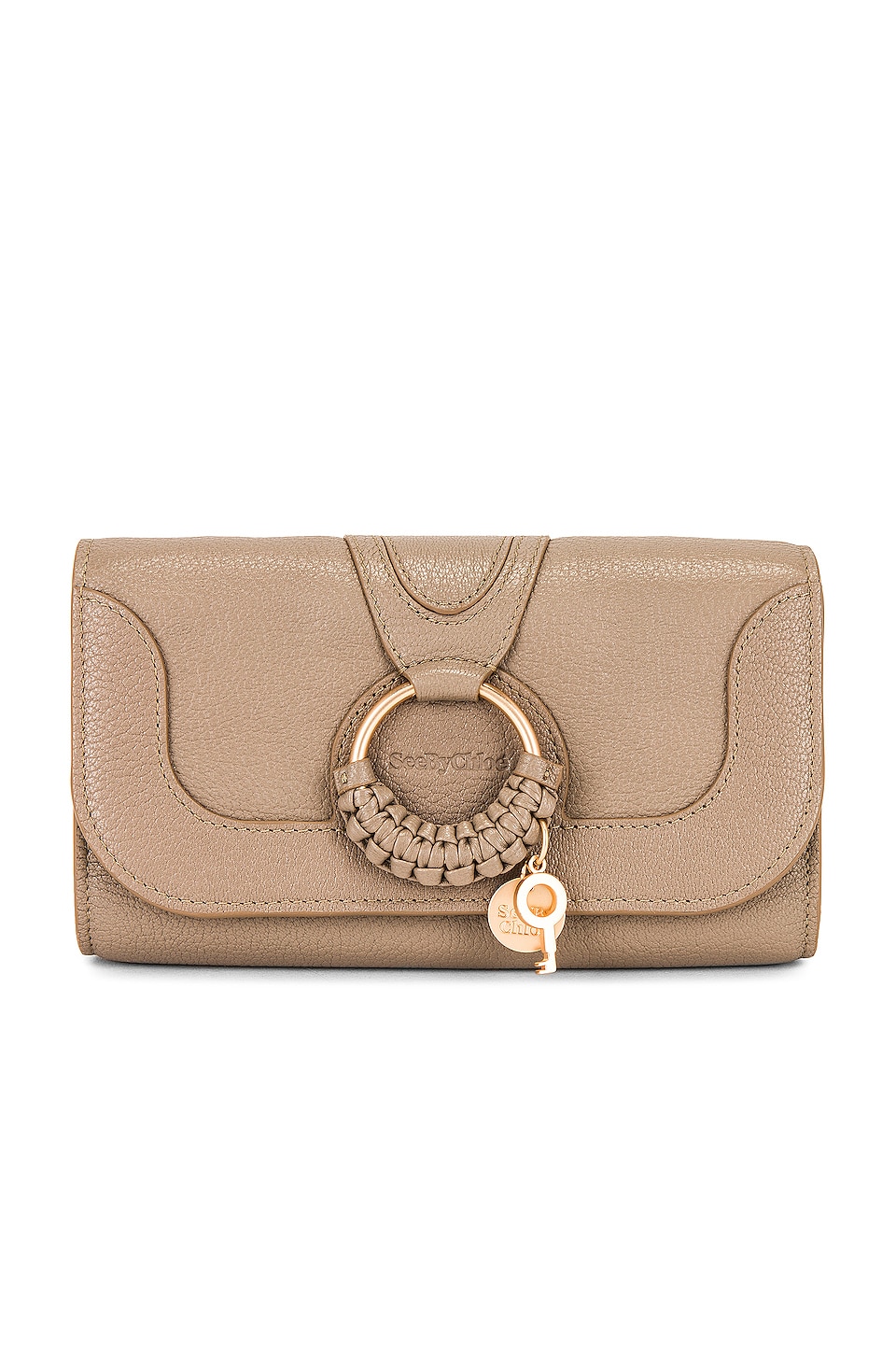 See By Chloe Hana Wallet On A Chain in Motty Grey | REVOLVE