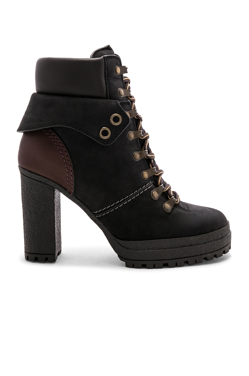 see by chloe eileen lace up boots