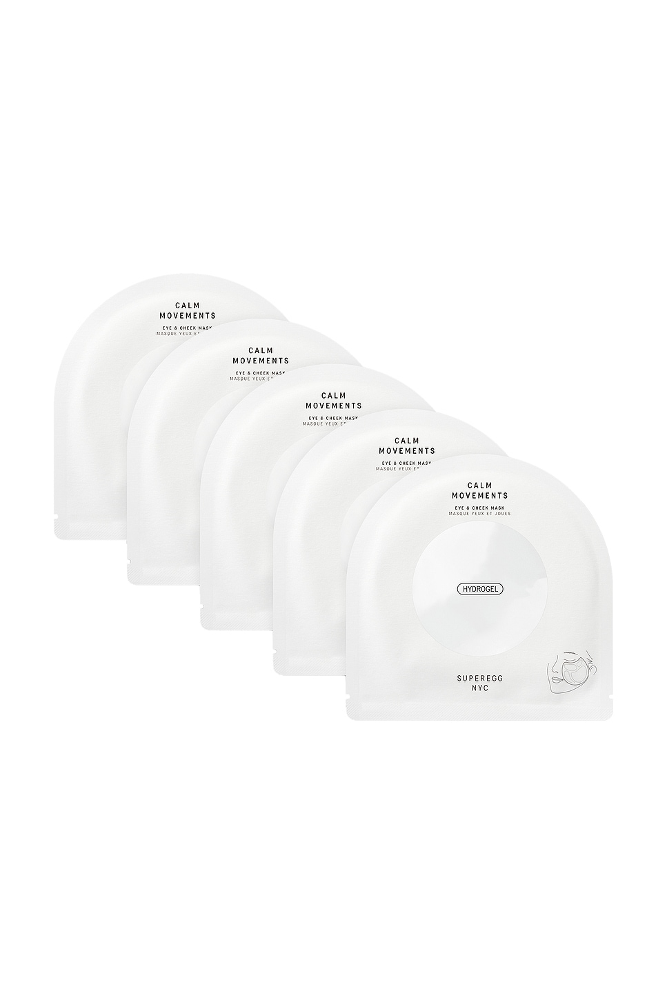 Calm Movements Eye & Cheek Mask Pack Of 5 - thumbnail 2